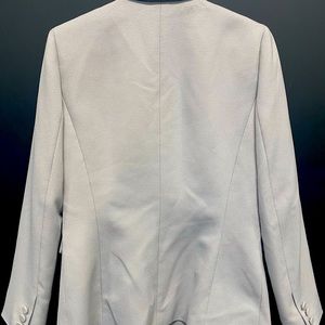 Gray textured Calvin Klein Blazer